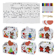 PRE ORDER Christmas carry handle cookie colour in Box x 12 pcs Santas Workshop Direct
