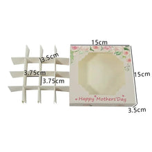 CFathers Day Cake box Mothers day / Valentines cookies / cup cake box x1 pc Santas Workshop Direct