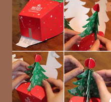 Christmas tree cake cookie gift  box x 6 pcs Santas Workshop Direct