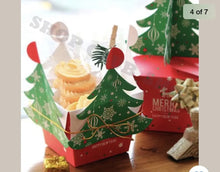 Christmas tree cake cookie gift box x 3 large Santas Workshop Direct