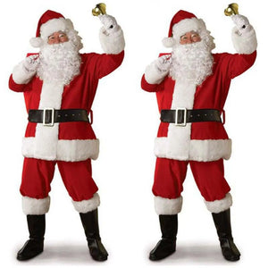  Christmas Santa Suit 7 pcs Santas Workshop Direct