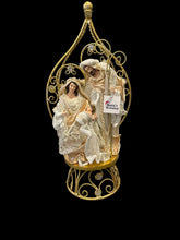 (27cm) Christmas religious Nativity Holy Family in Gazebo 17.75”(45 cm) - Santas Workshop Direct 