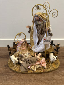 Christmas Holy Family standing Angel 30cm approx (11.75”)