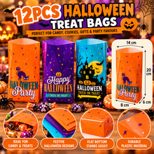 12pcs Halloween bags bakery treat bags