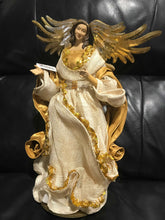 56cm Handmade Christmas Nativity Set with Angel | Religious Holy Family & Manger Christmas Decoration for Home & Church