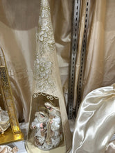 11.5 (30cm) Religious Christmas Holy Family  on 3425' (89cm) hieght Gazebo - Santas Workshop Direct 