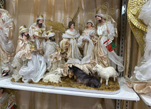 16" Christmas Religious Nativity Set with Animals - One Piece with Barn Animals (Approx 40 cm) - Santas Workshop Direct