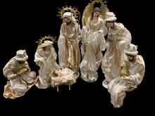 35.5" Large Christmas Holy Family-32.5"Three Wise Men, including Angel  (approx. 80-90 cm)
