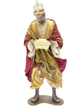 Red Large 3 Wise  Men  nativity set with manger(44.5") approx. 170 cm PRE ORDER CHRISTMAS 2026 - Santas Workshop Direct 