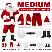 Santa Claus Suit Costume Party 7 pcs