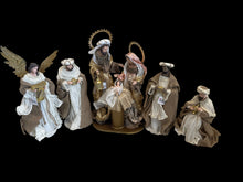21.5"Religious Christmas Holy Family 55 cm approx. 3 Wise men 45cm and angel 40 cm - Santas Workshop Direct 
