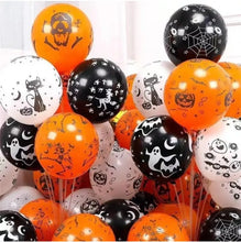 100pcs per pack 12” inch / 28 cm latex Halloween balloons Santas Workshop Direct