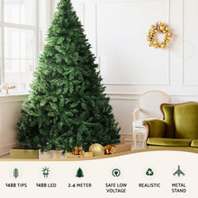 Jingle Jollys Christmas Tree 1.5m 160 LED Xmas Tree Party Decorations 355 Tips - Santas Workshop Direct 