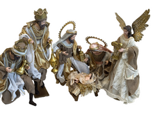 15.5"Religious Holy Family 40 cm approx & 17.5 Three Wise men approx 45 cm Angel 17.25” - Santas Workshop Direct 
