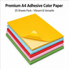 A4 Self Adhesive Sticker Paper Sheet Label Laser Inkjet Print Mailing Address MATT FLURO YELLOW  100 A4 Laser Label - 1up - 210x296mm - 100 per pack