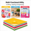 A4 Self Adhesive Sticker Paper Sheet Label Laser Inkjet Print Mailing Address MATT FLURO YELLOW  100 A4 Laser Label - 1up - 210x296mm - 100 per pack