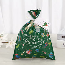 Drawstring Christmas REUSABLE Gift Bags (biodegradable) small (24x 32 cm) 10 pcs   $14.70 - Santas Workshop Direct