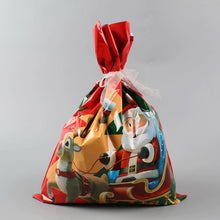 Gift for Her/Him 5/8/ 10 pcs  Set Christmas Gift Bags, Christmas Party Gift Wrapping, Christmas Tree Decoration Drawstring Bags, Cute Cartoon Design, Santa Claus Gift Bags, Holiday Gift Wrapping, Convenient Drawstring Function, Reusable