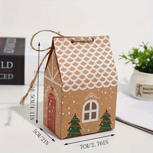 Christmas Gingerbread House cookie / candy bakery box