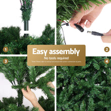 Jingle Jollys Christmas Tree 1.5m 160 LED Xmas Tree Party Decorations 355 Tips - Santas Workshop Direct 