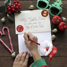 Set of 6 Rolls of 2.5cm Round Self-Adhesive Holiday Labels Featuring 44 Festive Designs for Wrapping, Envelopes, Bags, And Card Crafts (3000 stickers)