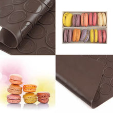 Silicone Macaron Mat with 30-Cavity Non-Stick Baking Tray - Heat-Resistant, Durable & Easy Clean Food-Grade Silicone for Macarons, Chocolates, Pastries & Candy Making - Even Heat Distribution, Reusable Baking Mat for Home & Professional Kitchens