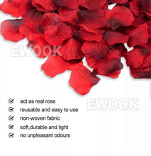 100-4000PCS Decorative Rose Petals Romantic Flower Petals Wedding Festival Props