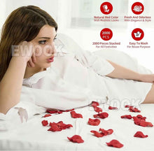 100-4000PCS Decorative Rose Petals Romantic Flower Petals Wedding Festival Props