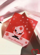 Xmas Cellophane Bag Cookie Fudge Candy Self Adhesive OPP Plastic Supplies X 40pc
