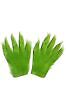 Book Week Adult Kids Grinch Santa Green Monster Costume 7Pcs Furry Santa Suit