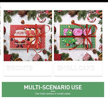12PCS Christmas Cookie Box Biscuits Cup Cake Muffin Cupcake Party Favor Xmas