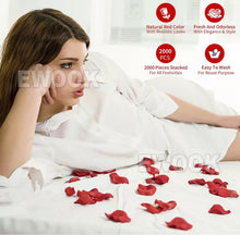 100-4000PCS Decorative Rose Petals Romantic Flower Petals Wedding Festival Props