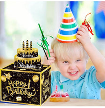 Birthday Money Box For Cash Gift Pull, Money Gift Boxes Pull For Cash Out Gift