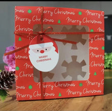 12PCS Christmas Candy Cookie Boxes Bakery Gift Boxes Cupcake Muffin Cake Box AU