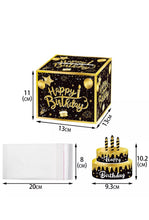 Birthday Money Box For Cash Gift Pull, Money Gift Boxes Pull For Cash Out Gift