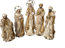 24.5” Large Christmas Holy Family, Three Wise Men  (approx. 65 cm cm) - Santas Workshop Direct 