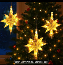 PRE ORDER 2pcs, Polaris Suction cup String Lights, Christmas Decorations, Indoor, Battery Operated, Christmas Lights,Curtain Lights, Fall, winter, Bedroom Decor, Christmas Wedding, Xmas, New Year(Batteries not included)
