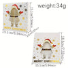 12pcs Christmas Gift Boxes with insert Xmas Gift Box with window Gift Wrap Box for Eve Holiday Presents Wrapping, Halloween