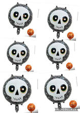 6PCS Halloween Foil Balloons 18 Inch – Spooky Party Decorations for Halloween Celebrations, Events & Home Décor18 inch -40cm