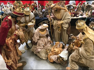 Very large Christmas Nativity set / scene with manger  -163 cm approx pre order Christmas 2026 - Santas Workshop Direct 