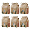 Christmas Gingerbread House cookie / candy bakery box