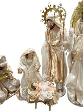 35.5" Large Christmas Holy Family-32.5"Three Wise Men, including Angel  (approx. 80-90 cm)