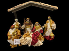 7” Nativity Set on Gazebo with Christmas manger scene  55 cm approx Santas Workshop Direct