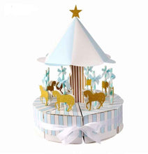 Gift for Her/Him 1 Set, Spinning Wooden Horse, Gift Packaging, Most Affordable Products, Small Business Materials, Wedding Ornaments, Wedding, Wedding Items, Wedding Gifts for Guests, Gift Containers, Party Box Packs Blue
