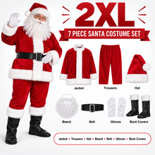 Santa Claus Suit Costume Party 7 pcs