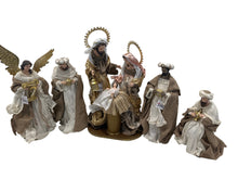 21.5"Religious Christmas Holy Family 55 cm approx. 3 Wise men 45cm and angel 40 cm - Santas Workshop Direct 