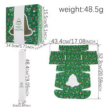 Christmas Bakery cookie candy paper boxes with window Xmas Party favour gift treat packaing boxes - Santas Workshop Direct 