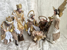 15.5"Religious Holy Family 40 cm approx & 17.5 Three Wise men approx 45 cm Angel 17.25” - Santas Workshop Direct 