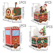 24 Days of Christmas countdown gift packaging boxes Train Design Christmas advent calendar candy boxes - Santas Workshop Direct 