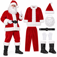 Santa Claus Suit Costume Party 7 pcs